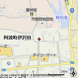 徳島県阿波市阿波町伊沢田50周辺の地図