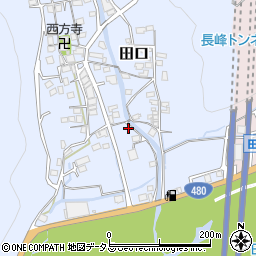 和歌山県有田郡有田川町田口210周辺の地図