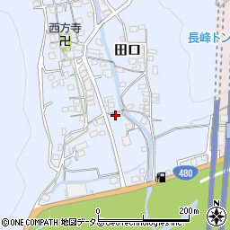 和歌山県有田郡有田川町田口205周辺の地図