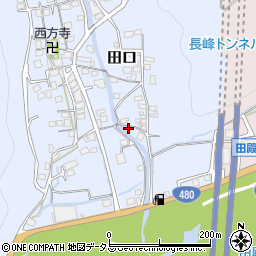 和歌山県有田郡有田川町田口1370周辺の地図