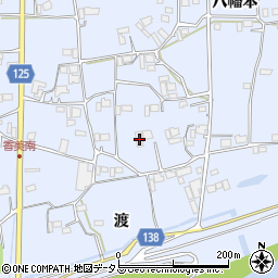 徳島県阿波市市場町香美八幡本236周辺の地図