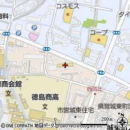 徳島ダイハツモータース住吉店周辺の地図