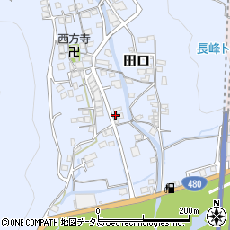 和歌山県有田郡有田川町田口212周辺の地図