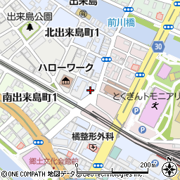 山西たばこ店周辺の地図