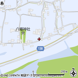 徳島県阿波市市場町香美八幡本31周辺の地図