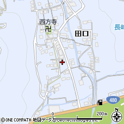 和歌山県有田郡有田川町田口215周辺の地図