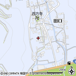 和歌山県有田郡有田川町田口245周辺の地図