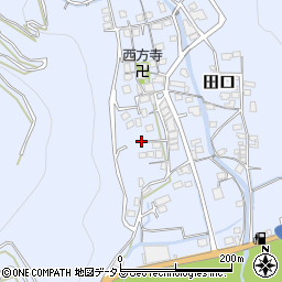 和歌山県有田郡有田川町田口282周辺の地図