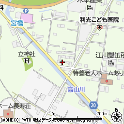 和歌山県有田市野465-1周辺の地図