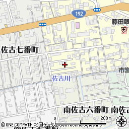 徳島県徳島市佐古六番町3周辺の地図