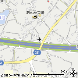 徳島県美馬市脇町大字北庄1205-1周辺の地図
