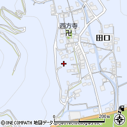和歌山県有田郡有田川町田口281周辺の地図