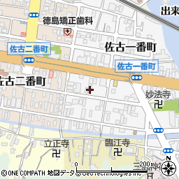 中山内科医院周辺の地図