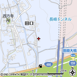 和歌山県有田郡有田川町田口1395周辺の地図