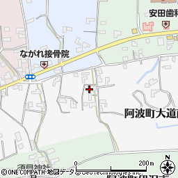 徳島県阿波市阿波町大道南214周辺の地図