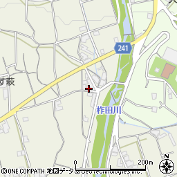 香川県観音寺市大野原町萩原2414周辺の地図