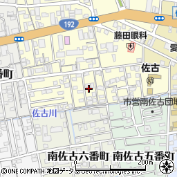 徳島県徳島市佐古六番町2周辺の地図