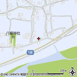 徳島県阿波市市場町香美八幡本24周辺の地図