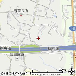 徳島県美馬市脇町大字北庄937周辺の地図