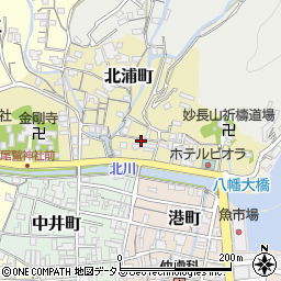 北浦児童公園周辺の地図