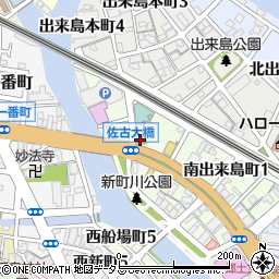 ホテルサンシャイン徳島周辺の地図
