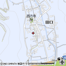 和歌山県有田郡有田川町田口244周辺の地図