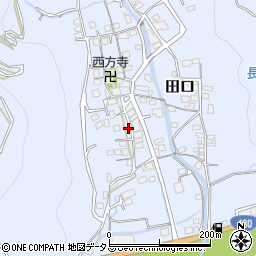 和歌山県有田郡有田川町田口242周辺の地図