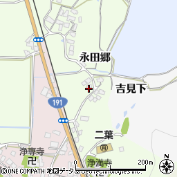 山口県下関市永田郷1527周辺の地図