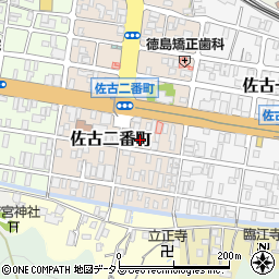 天理教徳島文教会周辺の地図