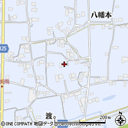 徳島県阿波市市場町香美八幡本262周辺の地図