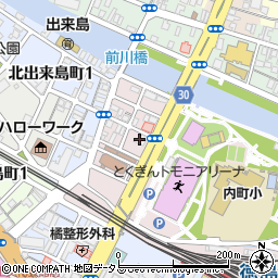 松城屋周辺の地図