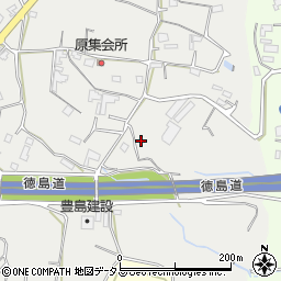 徳島県美馬市脇町大字北庄1021周辺の地図