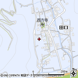 和歌山県有田郡有田川町田口285周辺の地図
