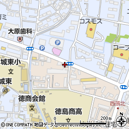 富浦米穀店周辺の地図