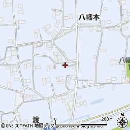 徳島県阿波市市場町香美八幡本226周辺の地図