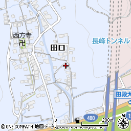 和歌山県有田郡有田川町田口1366周辺の地図