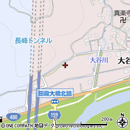 和歌山県有田郡有田川町大谷113周辺の地図