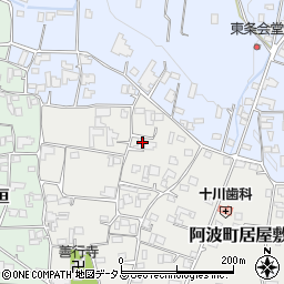 徳島県阿波市阿波町居屋敷90周辺の地図