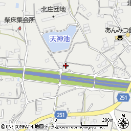 徳島県美馬市脇町大字北庄427周辺の地図