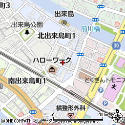 徳島中小企業福祉協会周辺の地図