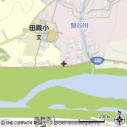 和歌山県有田郡有田川町賢14周辺の地図