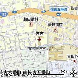徳島県徳島市佐古六番町1-2周辺の地図
