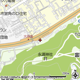 山口県周南市富田新堤周辺の地図