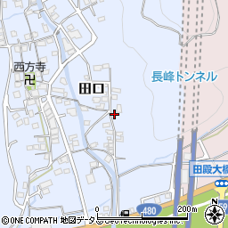 和歌山県有田郡有田川町田口1409周辺の地図
