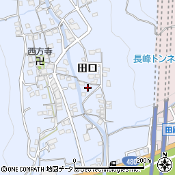 和歌山県有田郡有田川町田口1357周辺の地図