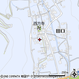 和歌山県有田郡有田川町田口239周辺の地図