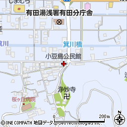 小豆島公民館周辺の地図