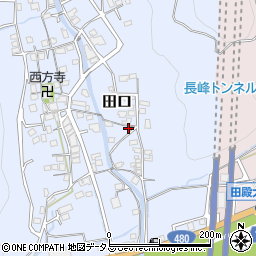 和歌山県有田郡有田川町田口1358周辺の地図