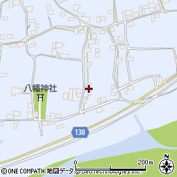 徳島県阿波市市場町香美八幡本18周辺の地図
