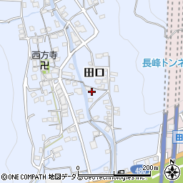 和歌山県有田郡有田川町田口1356周辺の地図